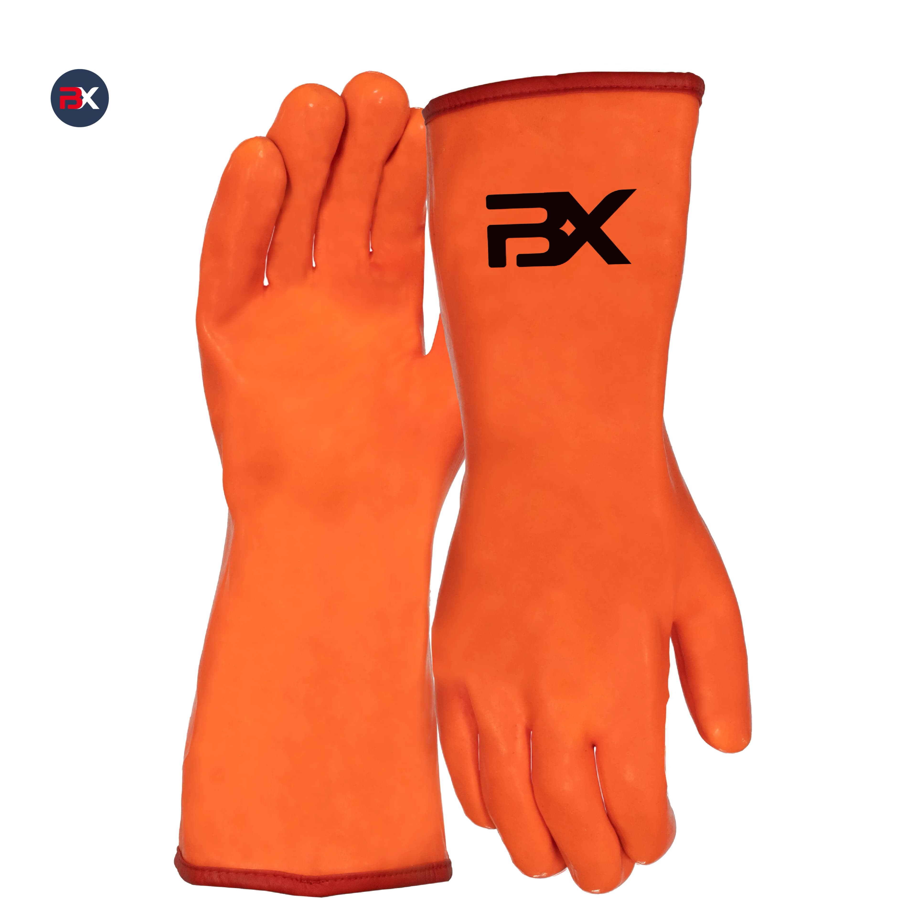 Imagen - GUANTE BILVEX PVC POLAR FLUO 35 CM