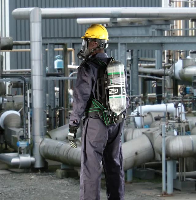 Imagen - EQUIPO AUTONOMO MSA G1 NIOSH ARNES KEVLAR 60 MIN - 10217600