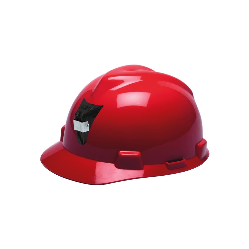 Imagen - CASCO CARCASA MSA V-GARD C/ PORTA LAMPARA ROJO 2806024