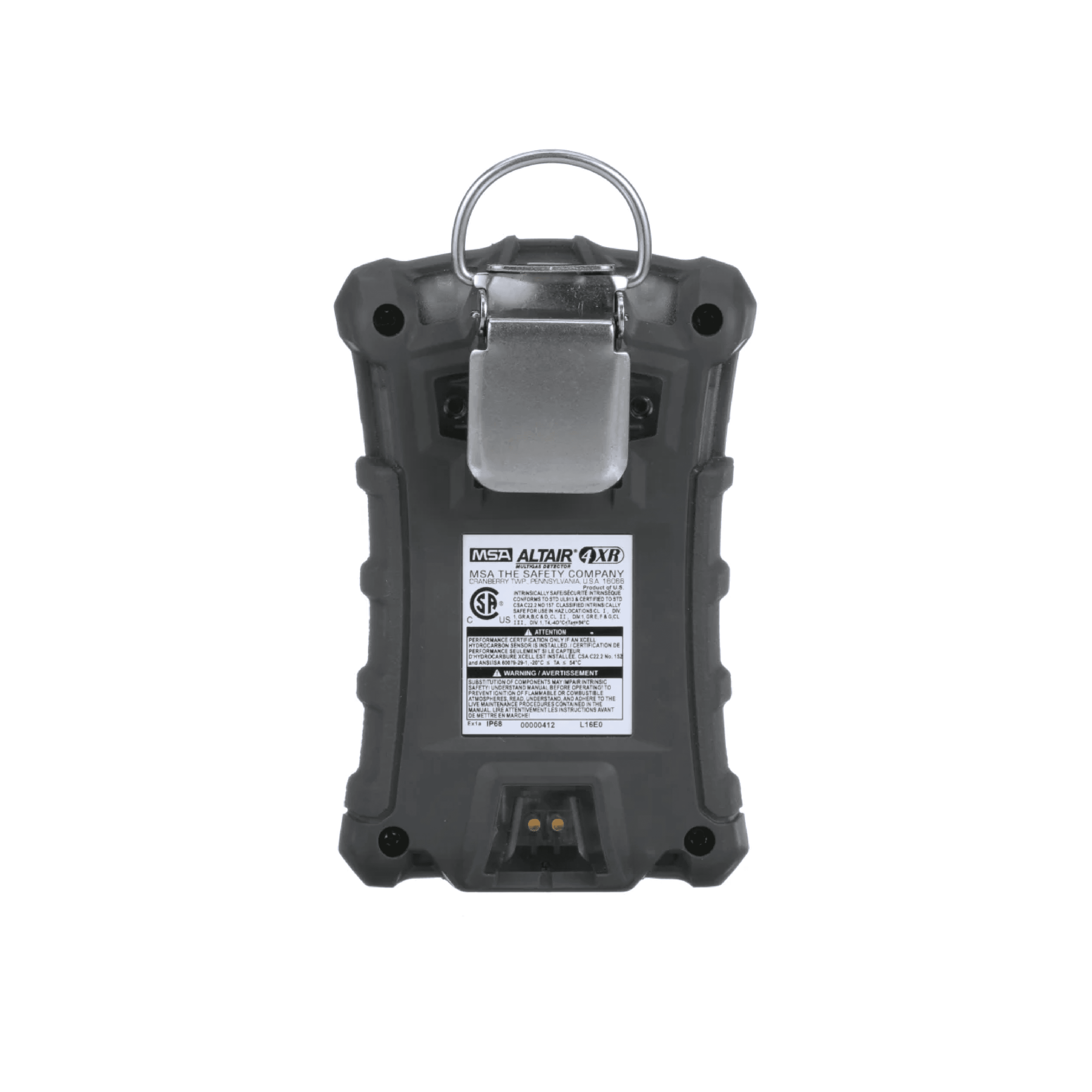 Imagen - DETECTOR MSA ALTAIR 4XR (LEL, O2) Carcasa Negra 10244701